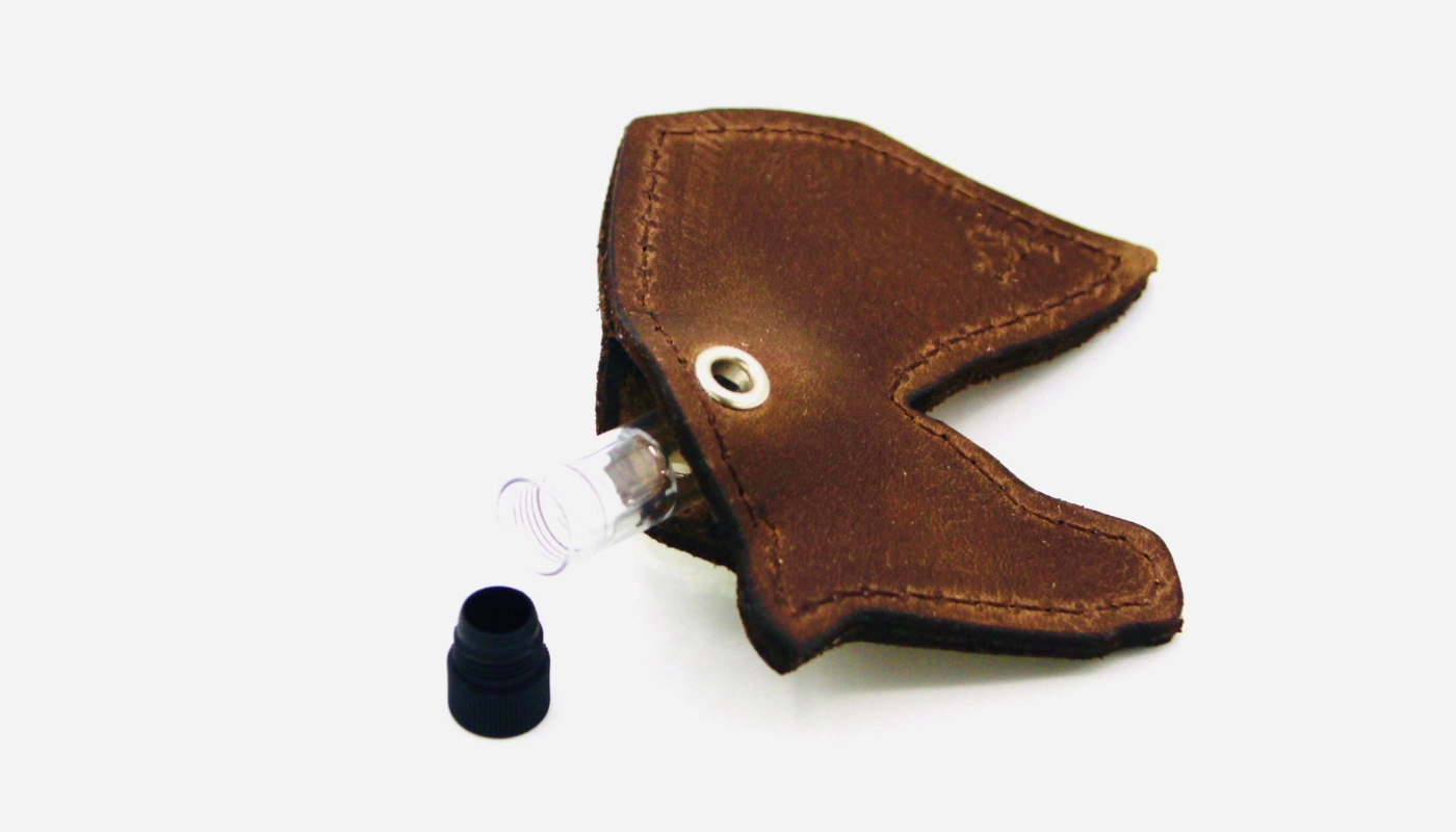 Ascheschmuck - Befüllbarer Schlüsselanhänger „Caluno“